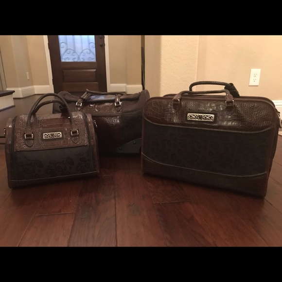 Brighton Bags Brighton Luggage 3 Piece Set Poshmark